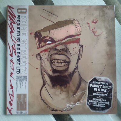 Rome Streetz & Big Ghost Ltd - Rome Wasn't Built In A Day (LP) OBI Black Vinyl