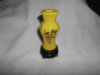 AVON MOONWIND COLOGNE ORIENTALISCHE CHINESISCHE VASE auf STÄNDER PARFÜMFLAKON *LEER*