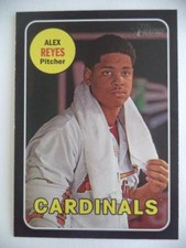 2018 ALEX REYES BLACK BORDER PARALLEL SP CARD 