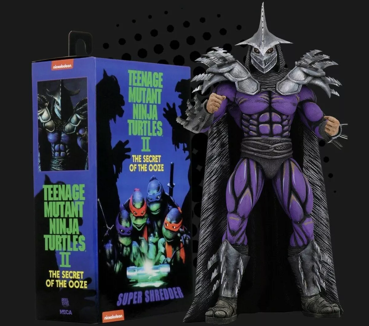 NECA Teenage Mutant Ninja Turtles Deluxe Super Shredder 7 Action Figure  TMNT