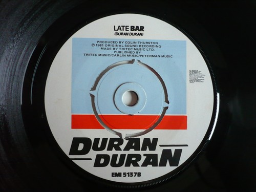 Duran Duran Planet Earth 7" Vinyl 1981 EMI 1st Press Rum Runner 1980s Single EXC - Picture 7 of 9