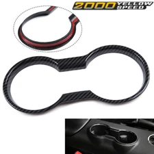 FIT FOR 15-21 FORD MUSTANG CUP HOLDER COVER FRAME ACCESSORIES TRIM 