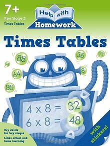 Help With Homework 7+: Times Tables von Nina Filipek | Buch | Zustand sehr gut
