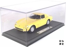 Diecast Car 1/18 Ferrari 275 GTB Short Nose 1964 Yellow With Case Detailed