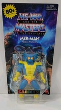 ORIGINS MOTU Mer Man MOC CARTOON COLLECTION UNPUNCHED W Case
