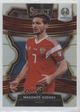 Select UEFA Euro 2020 vista previa terraza plata Prizm Magomed Ozdoev novato RC 1i8