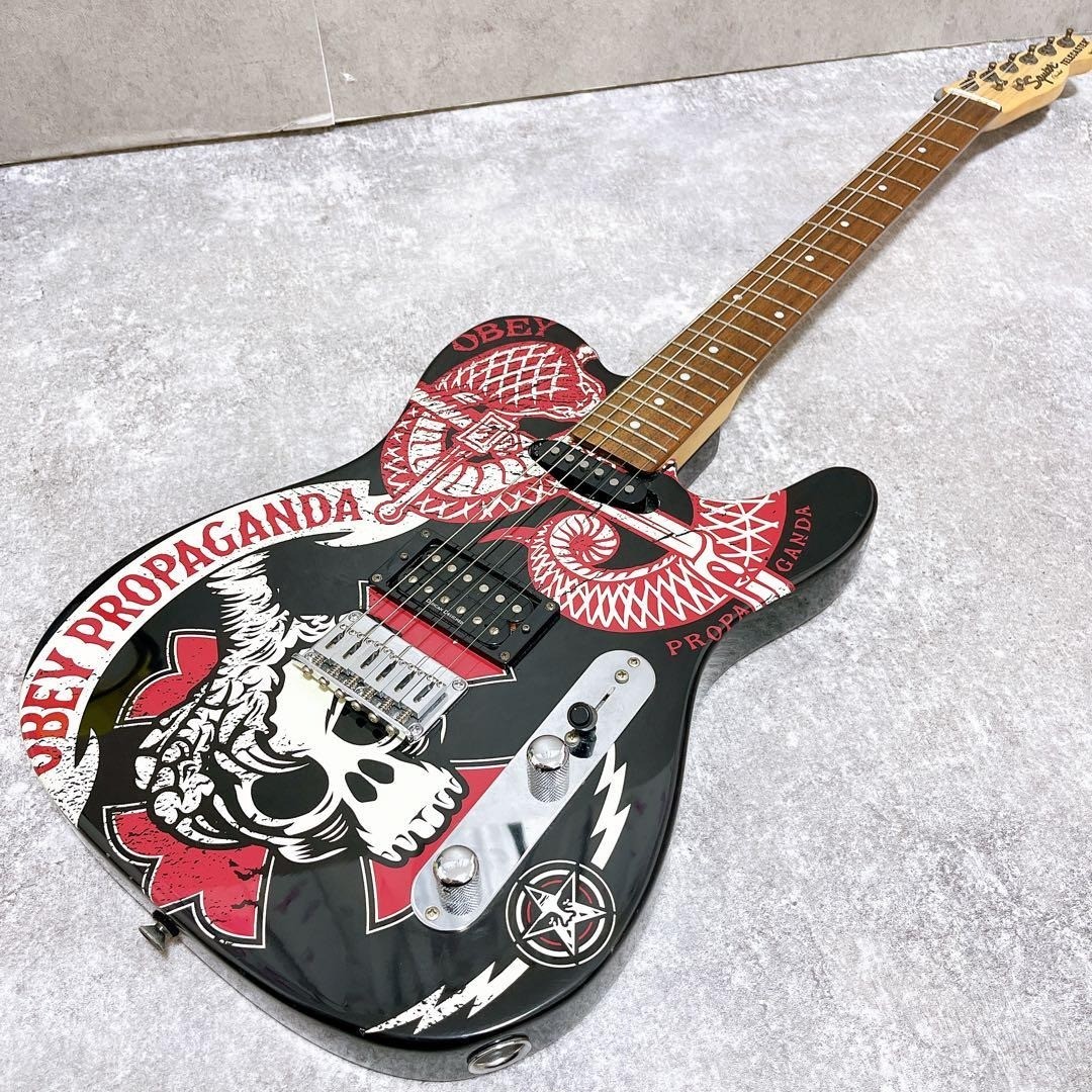 Squier by Fender OBEY PROPAGANDA Telecaster Electric Guitar