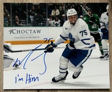 Ryan Reaves Autographed Toronto Maple Leafs 8x10 Photo + 