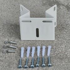 Exterior Outside Wall Corner Mount 3.35 inch x 2.56 x 2.16 inch, White