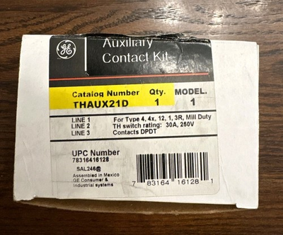 #ad #ad General Electric THAUX21D. DPDT $40.00