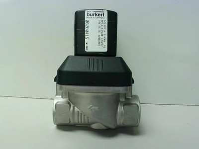 Burkert 6213EV A 3/4FKM Stainless Steel 2/2-Way Solenoid Valve 24VDC 3/4''NPT 12W