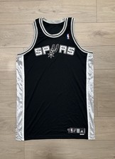 San antonio spurs Team Issued Size 50+4 Pro Cut Jersey Blank 2006-2007 Black