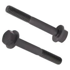 M6-1.0 X 60Mm (15 Pcs) Flanged Hex Bolt Screws Black Oxide Finish, 10.9 Grade Al