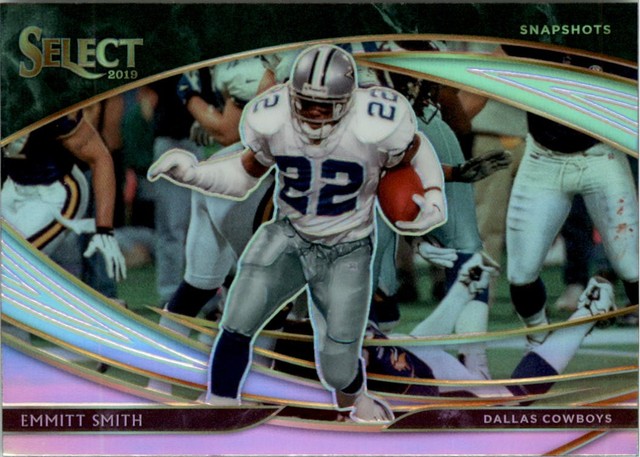 2019 Select Snapshots Prizm #15 Emmitt Smith - FB