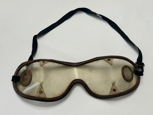 Vintage Horse Racing Goggles Unknown Maker Jockey