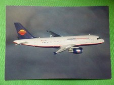 HAMBURG INTERNATIONAL AIRBUS A 319 / AIRLINE ISSUE / CARTE COMPAGNIE
