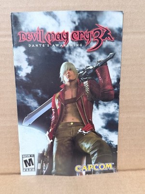 Devil May Cry 3 Dantes Awakening Sony PlayStation 2  Game Manual Only No Game