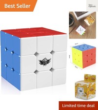 Cyclone Boys 3x3 Speed Cube Stickerless Magic Cube 3x3x3 Puzzles Toys 56mm