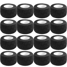 Self Adhesive Bandage Wrap,1 Inch Black Cohesive Bandages, Vet Wrap