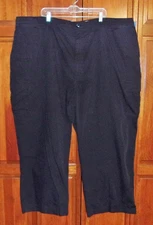 Wearguard Oeko-Tex Standard 100  Mens Black Cargo Pants Side Elastic  54x29