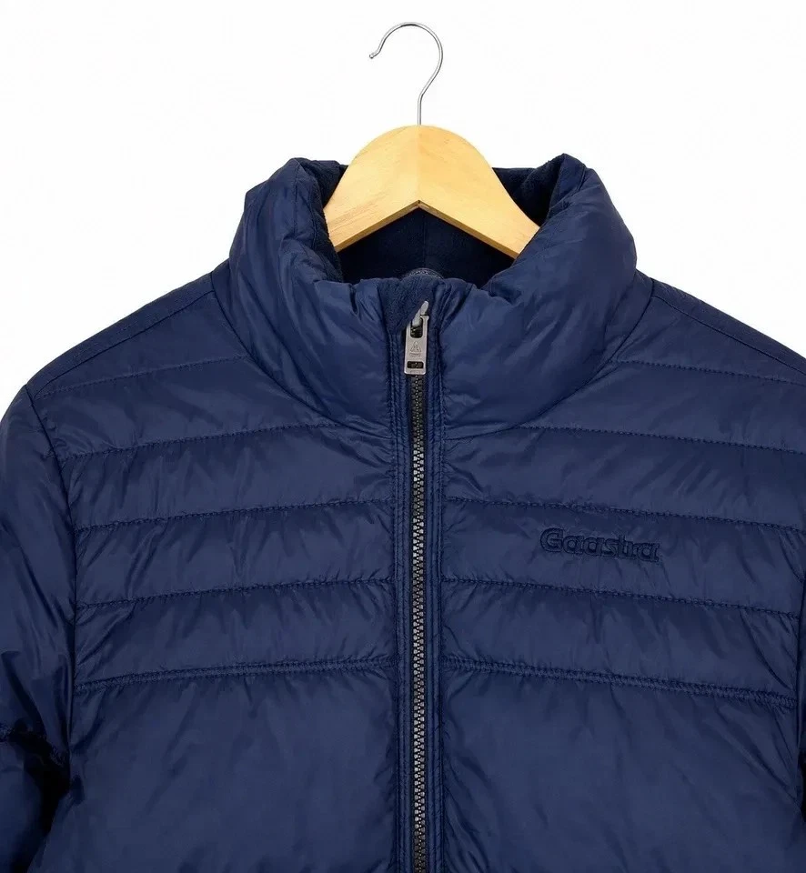 GAASTRA PR-G AIR Men Puffer Jacket Size S Full Zip Pockets Blue Insulated Nylon - product detail image 4