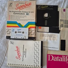 VTG Superbase Commodore 64 Software Boxed Com...