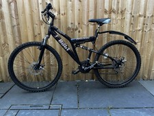 Raleigh Mountain Bike T-bolt Adult Full Suspension 22 Inch Wheels 24inch Frame