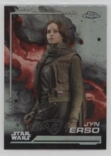 2024 Topps Chrome Star Wars Rebel Alliance Rainbow Refractor Jyn Erso 119 c6s