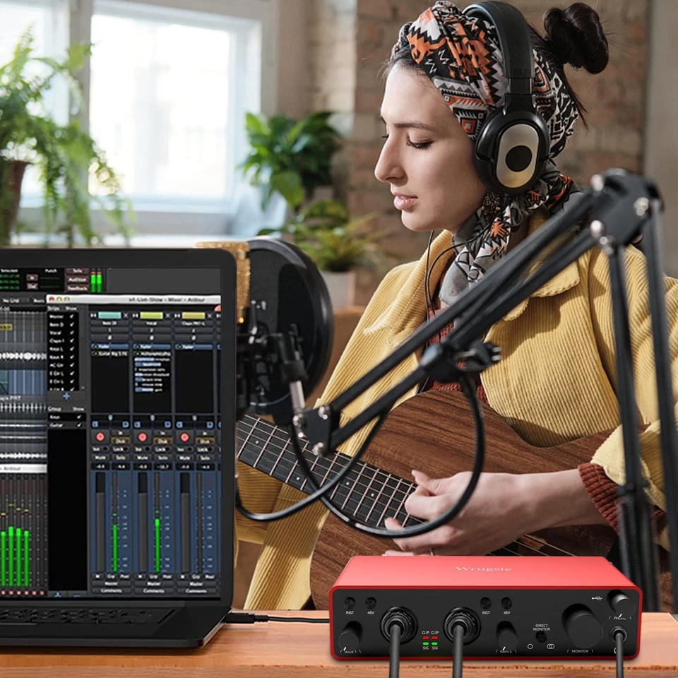 Interface 24Bit | 192kHz for Podcasting & Streaming +48V Phantom Power | 6.35 mm - Image 4 of 4