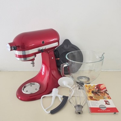 KitchenAid ARTISAN Design 325W 5Qt Tilt-Head Stand Mixer - Candy Apple Red