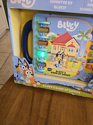 NEU! VTech Bluey’s Book of Games Interaktives Rollenspielbuch für Vorschulkinder - Bild 5 von 19