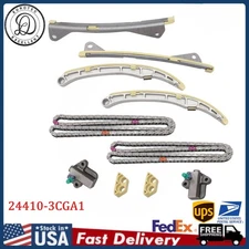 Engine Timing Chain Kit For Hyundai Santa Fe Azera Kia Sorento Genesis 3.3L 