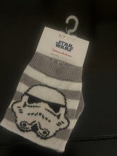 Star Wars Darth Vader Kids Striped Tube Socks by Hanna Andersson Sz 5/7 Toddler