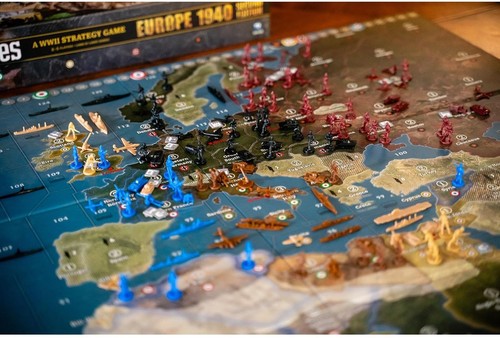 Juego de mesa de estrategia Avalon Hill Axis & Allies Europe 1940 segunda edición Segunda Guerra Mundial - Imagen 4 de 7