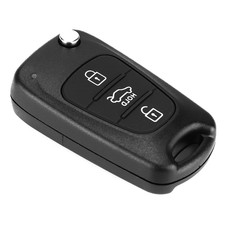 3 Button Flip Key Fob Case Shell For Rondo Soul Rio - Sturdy Plastic Remote XHEL