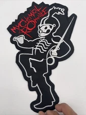 My Chemical Romance XLG Back Patch: Quality Embroidery, Sew On, 11 1/2” X 7 1/2”