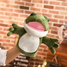 Frog 11 Inch Hand Puppets Stuffed Animal Plush Toys Kids Dolls Gifts