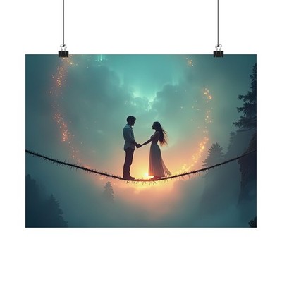 INSPIRED Walking the Wire * Art Print * Imagine D Battle of the Bands