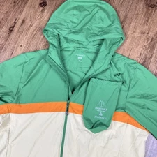 J.W. Anderson x Uniqlo Packable Parka Mens Xl Colorblock Windbreaker Jacket Rain