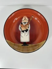 Discontinued Certified International Chef Dinner is Served Soup/Pasta Bowl Bread