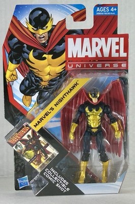 MARVEL UNIVERSE SERIES 4 #018 MARVEL'S NIGHTHAWK 3.75'' FIGURE FAST SHIPPING