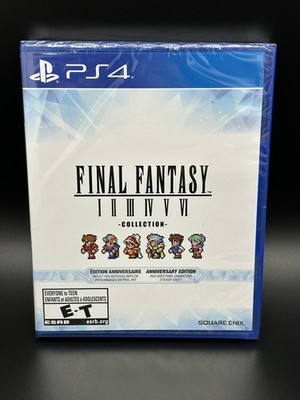 Final Fantasy I-VI Collection Anniversary Edition PS4 NEW SEALED Pixel Remaster