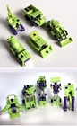 5 Vintage Takara Hasbro Robot-Construction Devastator Vehicles, 1980-1984