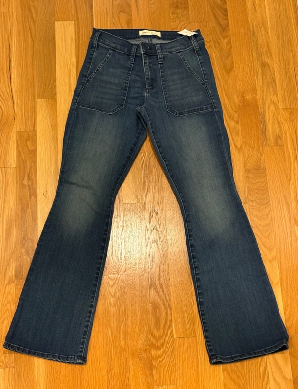 Gap blue denim flare leg jeans 26S brand new with tags