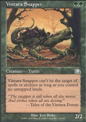Prophecy Vintara Snapper - Foil x1 Light Play, English Magic Mtg M:tG