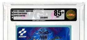 Super Contra Nintendo Famicom Japanese NES New 1990 Sealed PSA WATA VGA Gold 85+