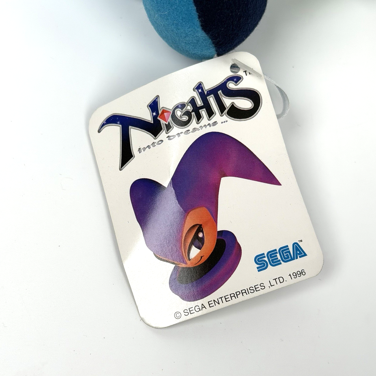 NiGHTS into Dreams Elliot Plush Doll Sega 1996 With Tags Sega