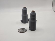 1/87 Scale Precast 60" Manhole w/ 24" Reinforced Concrete Pipe 2 Pack