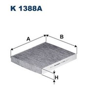 Filtre d'habitacle Audi A1