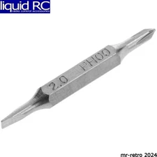 Duratrax R1408 Replacement Tip 2.0 Slot Ph00 Phillips